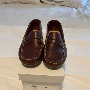 Boys Children Chic Leather Loafers